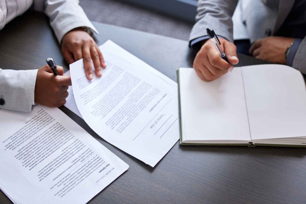 Dunham Law LLC attorney meets with a local Oshkosh client to discuss Estate Planning.